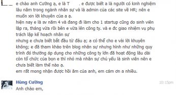 Setup công việc nhân sự cho starup – công ty mới khởi nghiệp như thế nào ?