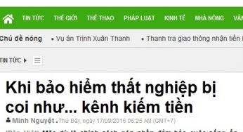 Nghỉ việc trước khi nghỉ hưu là trục lợi Bảo hiểm Thất nghiệp ?