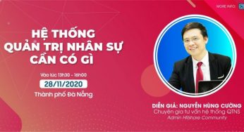 [CẬP NHẬT] V/v tổ chức Offline HrShare Đà Nẵng, chủ đề:”Hệ thống Quản trị nhân sự cần có gì?” , vào 28/11/2020, tại thành phố Đà Nẵng.