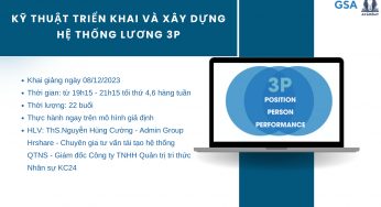 Cách tính lương 3P như thế nào? Khóa học lương 3P chuyên sâu